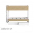 Triple Bunk Bed - Single over double bed + Optional trundle